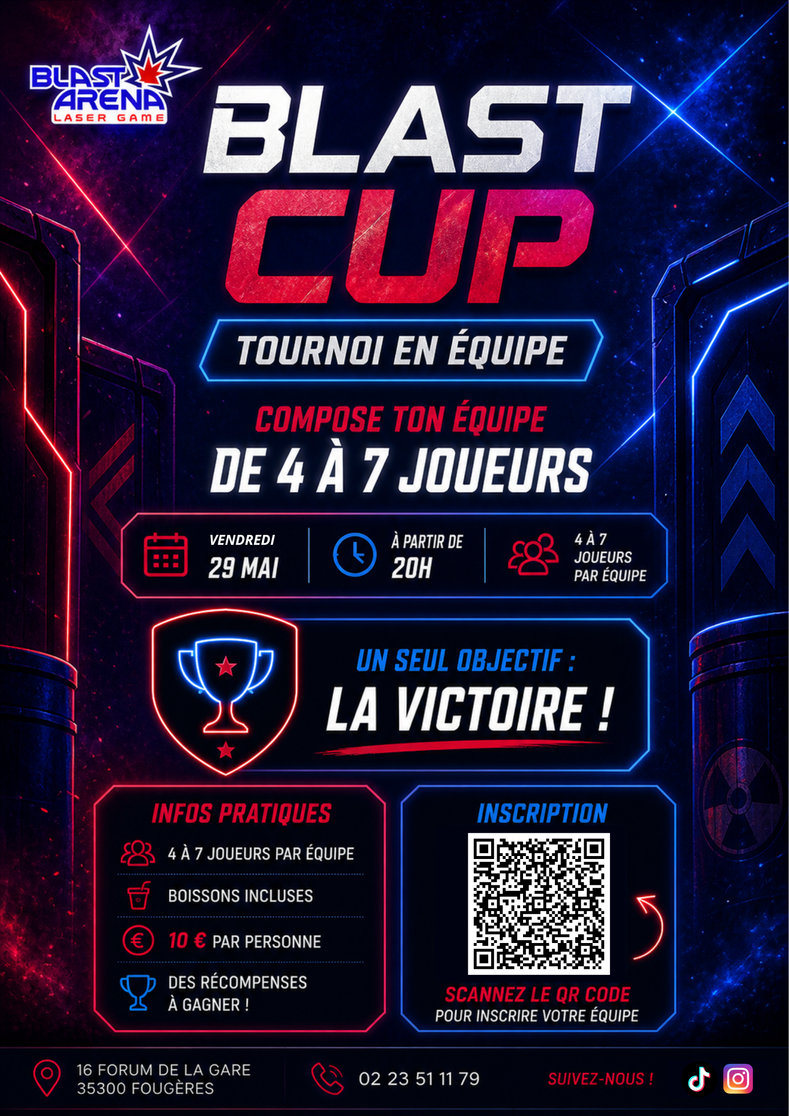 Blast Cup (Tournoi en Equipe)