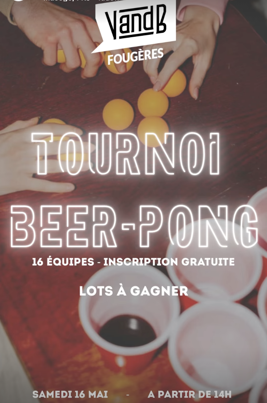 Tournoi de Beer Pong