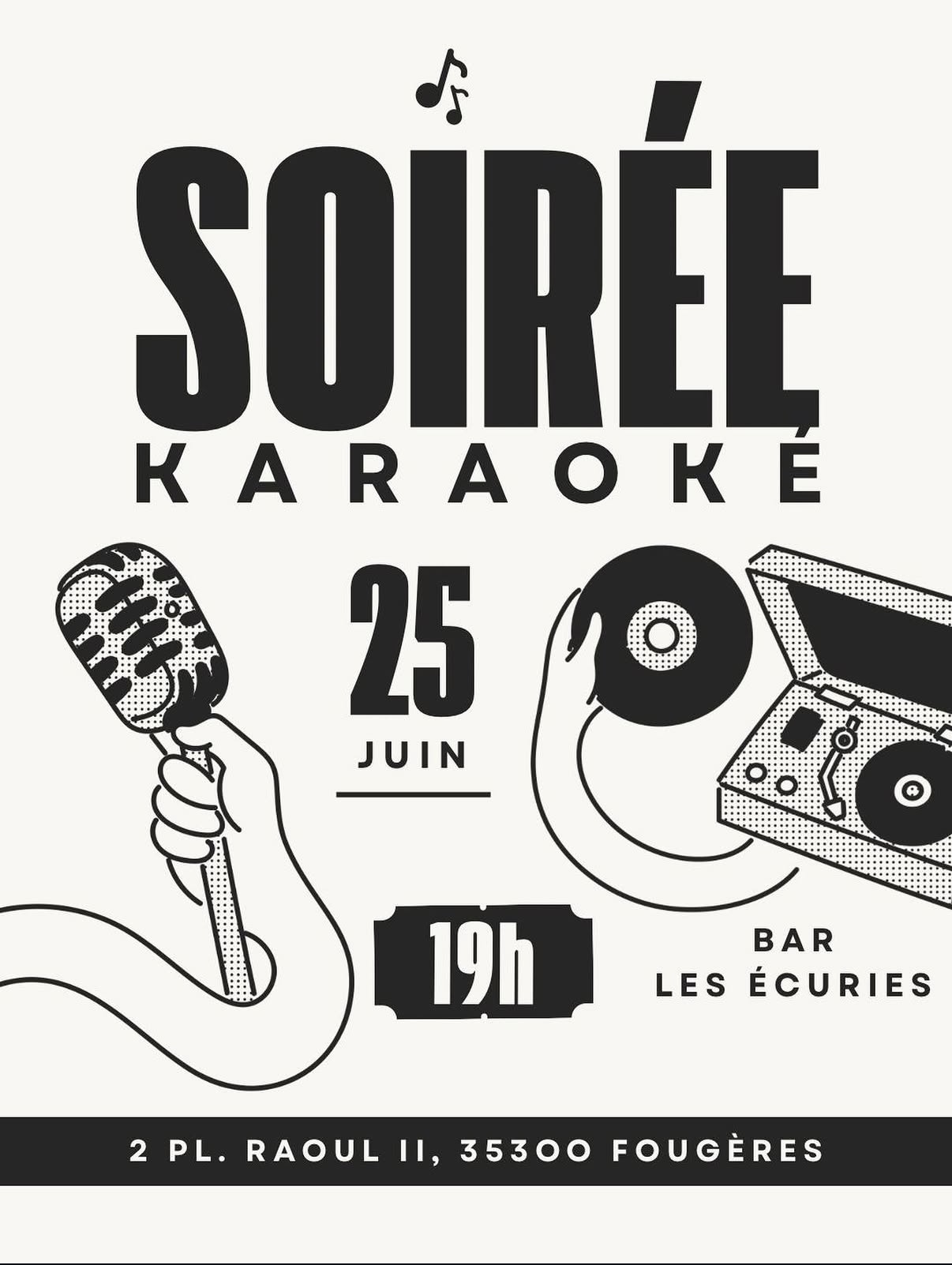 Soirée KARAOKE