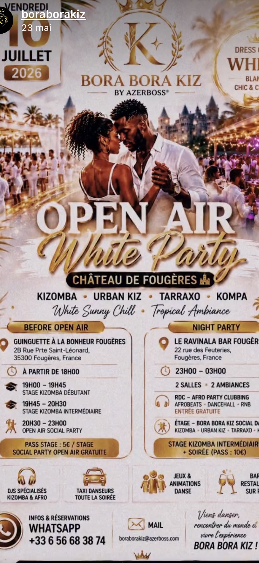 Soirée Kizomba