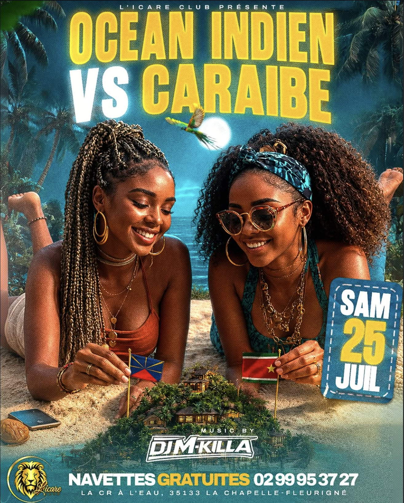 OCÉAN INDIEN VS CARAÏBE