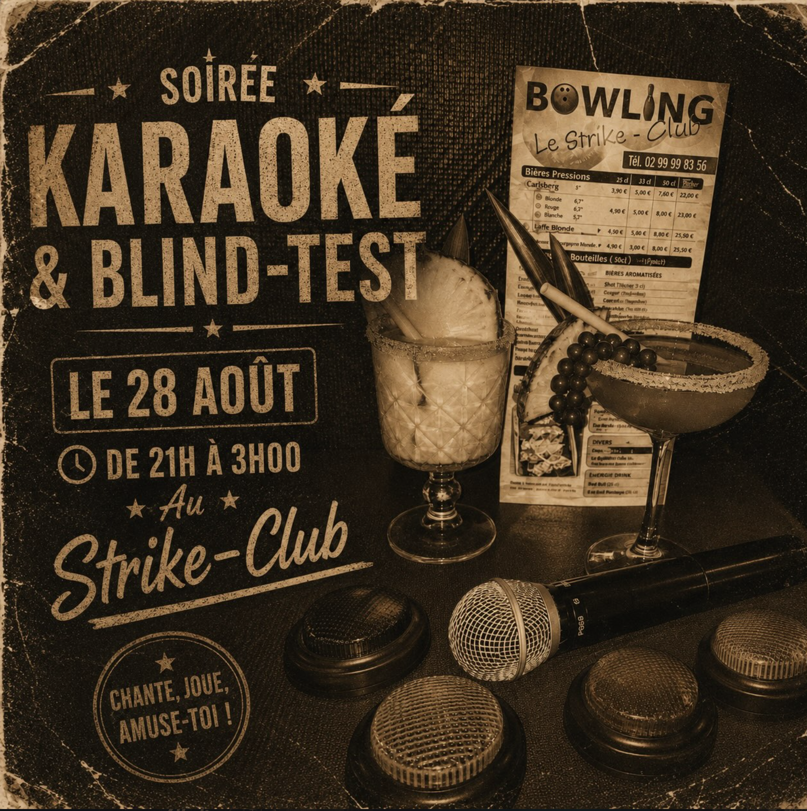 Soirée Karaoké & Blind test