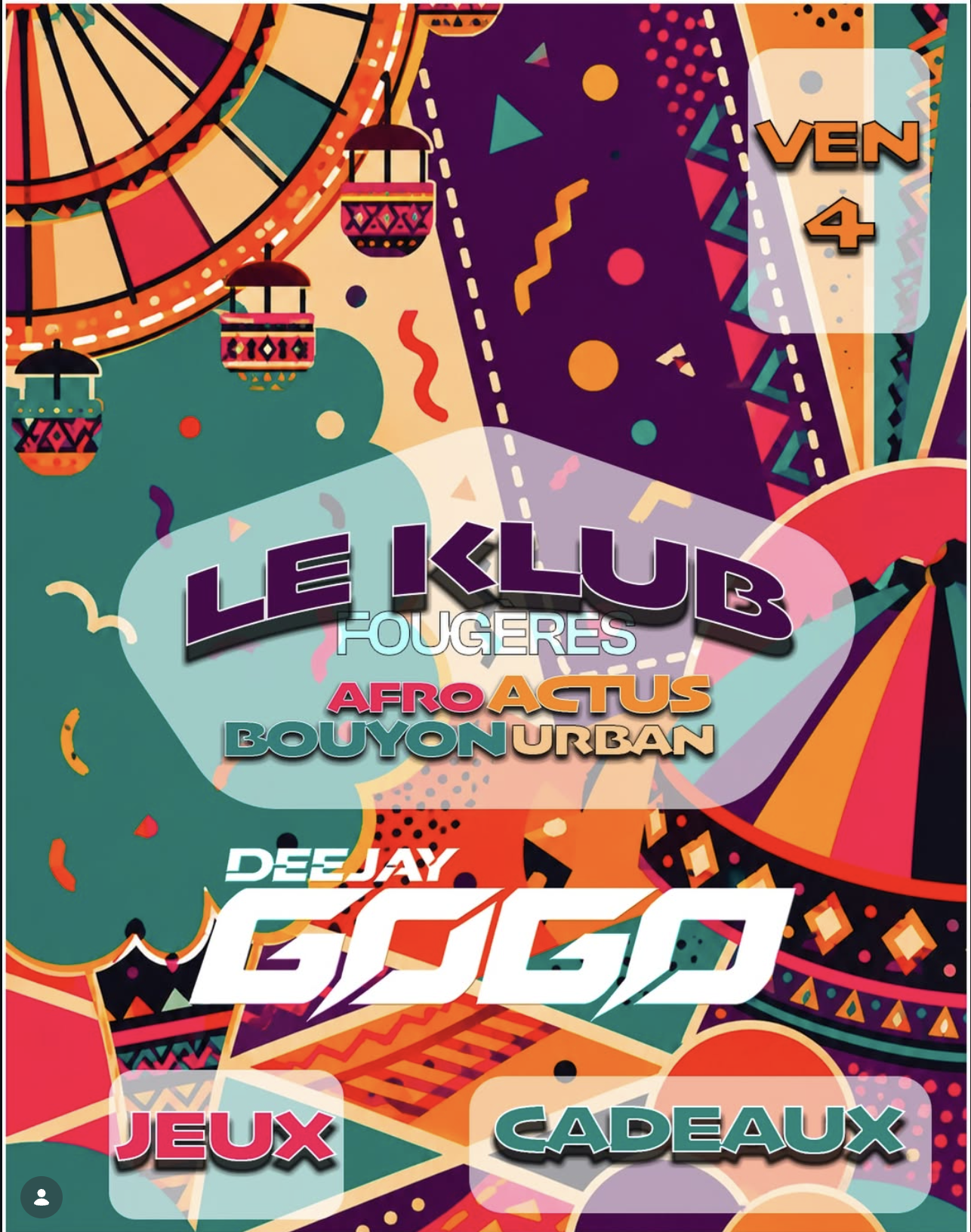 Soirée Afro / Bouton / Urban