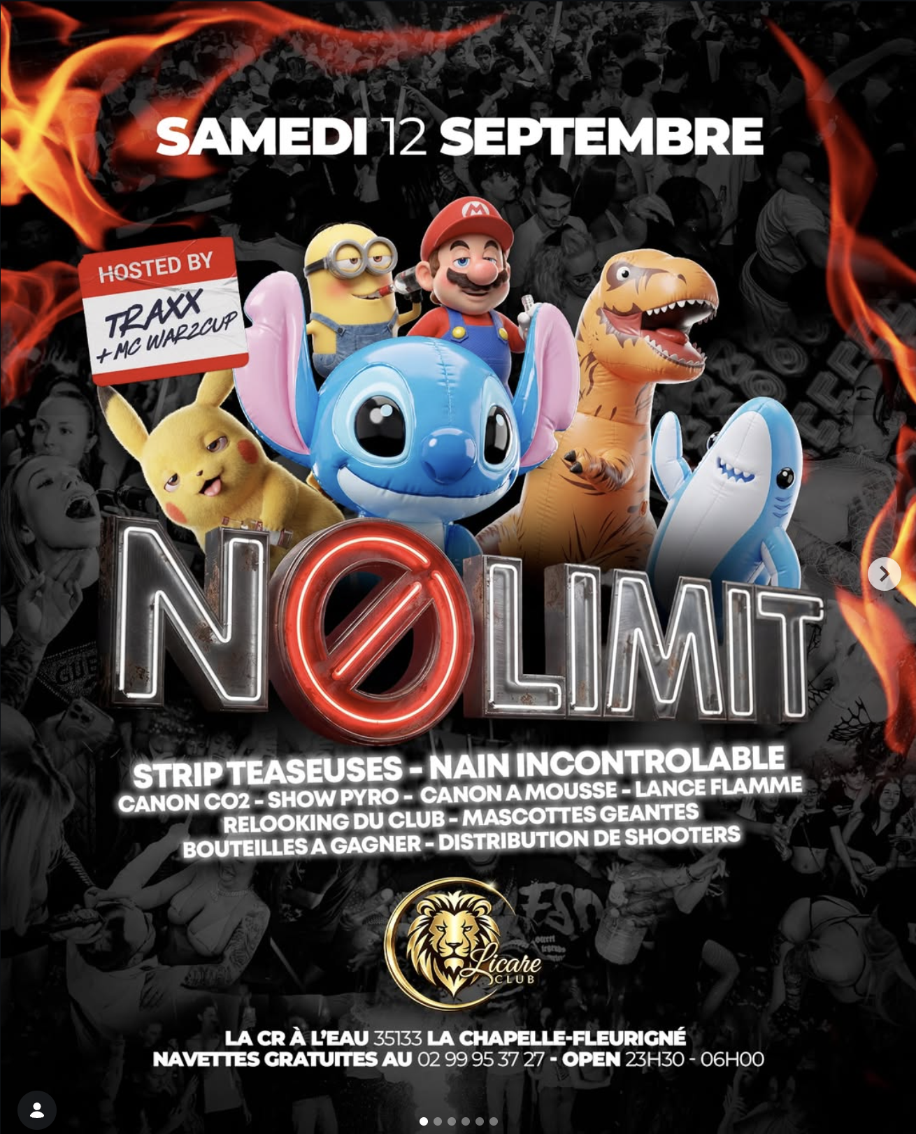 NO LIMIT x ICARE CLUB