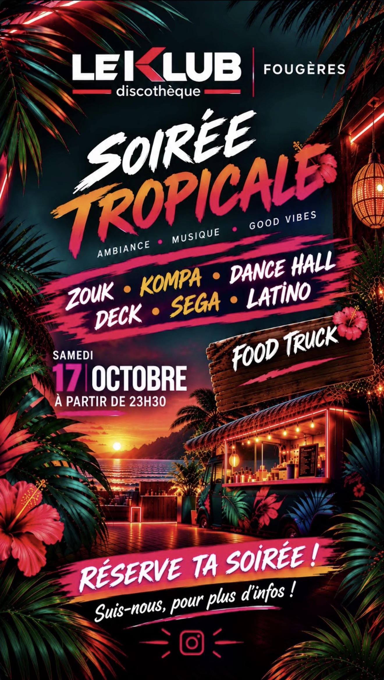 Soirée tropicale